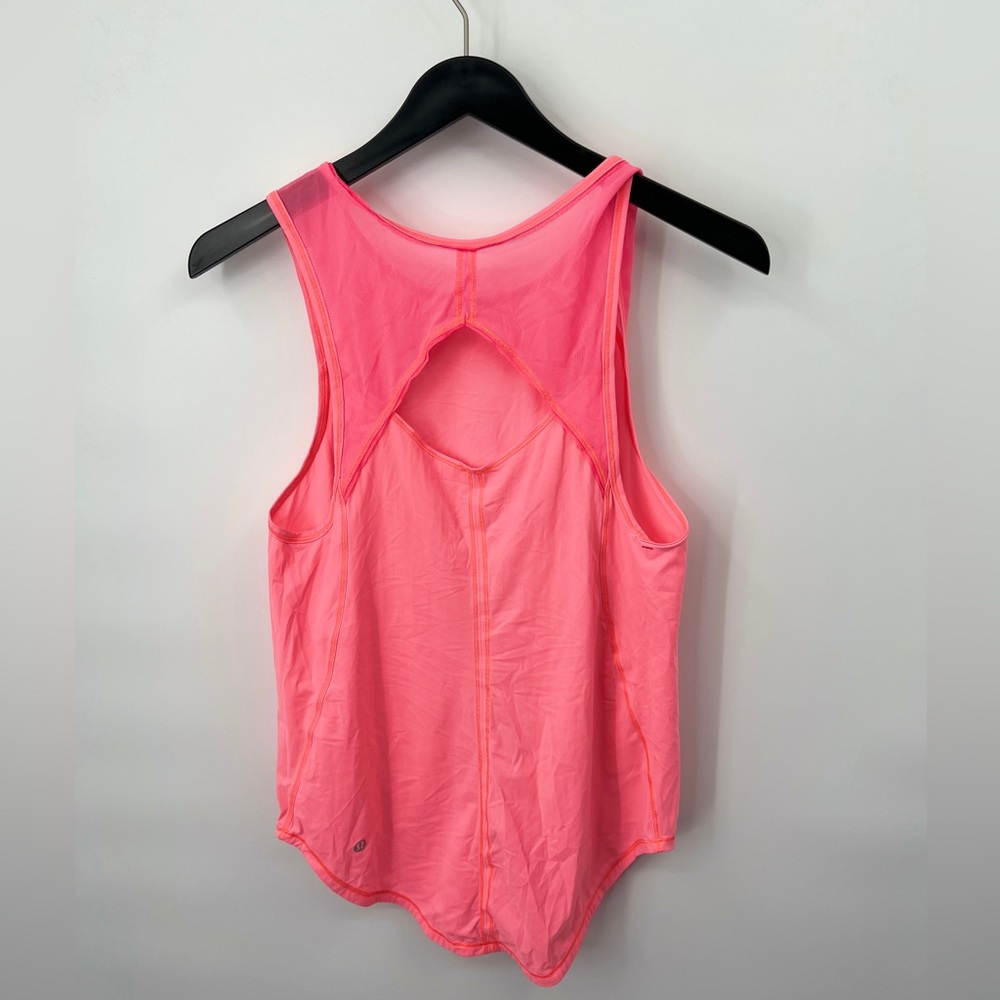 Lululemon Sculpt Tank Flash Light Size 4 - Picture 6 of 7